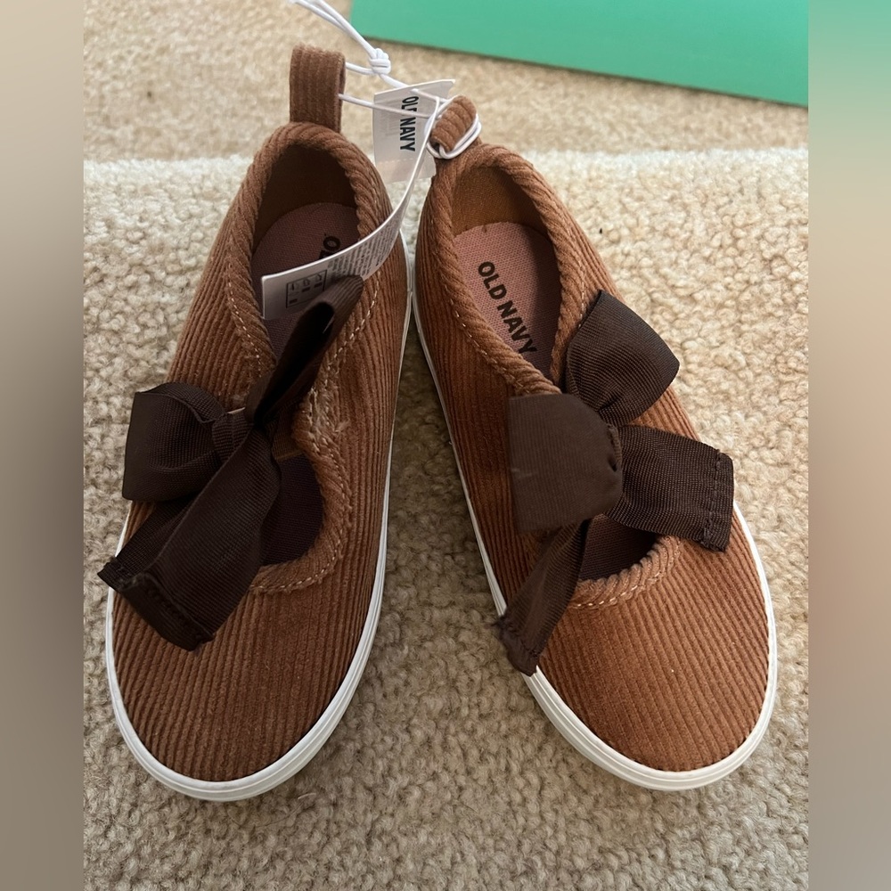 Super Cute Brown Bow Shoes